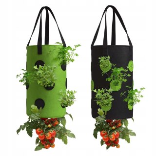2x TORBA Do Uprawy ROŚLIN Wisząca DONICZKA Do Pomidorów Truskawek Ziół