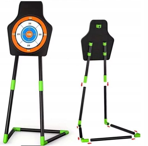 DUŻY ŁUK ŚWIECĄCY LED ZESTAW STRZELECKI STRZAŁY TARCZA KOŁCZAN BEZPIECZNY