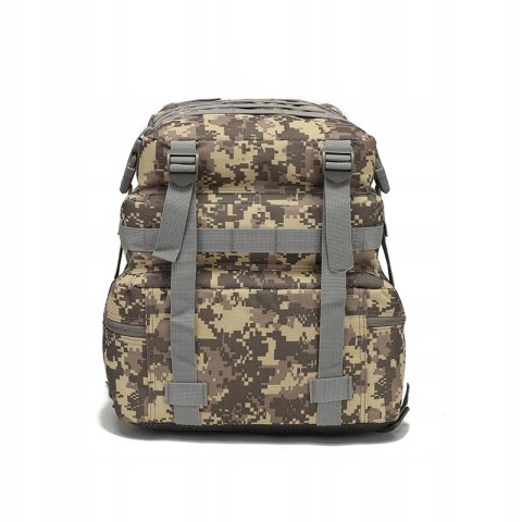 DUŻY PLECAK Wojskowy 45L Podróżny TAKTYCZNY TURYSTYCZNY Z Flagą