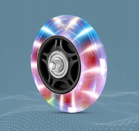 JEŹDZIK Grawitacyjny Dziecięcy Pojazd Bez Pedałów LED Kółkami AUTO Różowy