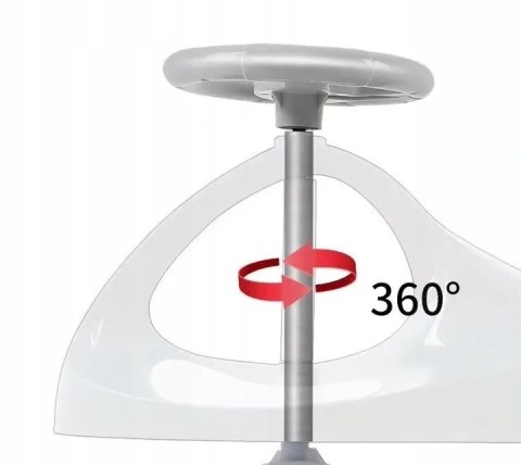 JEŹDZIK Grawitacyjny Dziecięcy Pojazd Bez Pedałów LED Kółkami AUTO Różowy