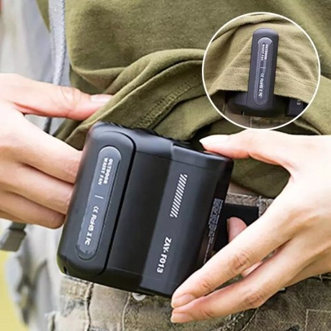 KLIMATYZATOR Przenośny WIATRAK NA Pasek Mini CHŁODZĄCY USB Wentylator