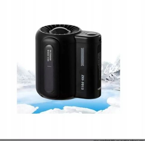 KLIMATYZATOR Przenośny WIATRAK NA Pasek Mini CHŁODZĄCY USB Wentylator