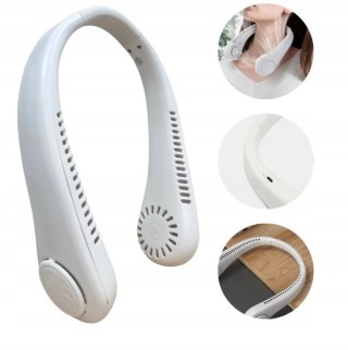 KLIMATYZATOR Przenośny Wiatrak na Szyję Wentylator Mini Chłodzący USB