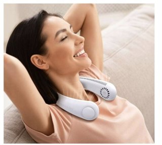 KLIMATYZATOR Przenośny Wiatrak na Szyję Wentylator Mini Chłodzący USB