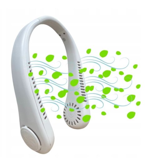 KLIMATYZATOR Przenośny Wiatrak na Szyję Wentylator Mini Chłodzący USB