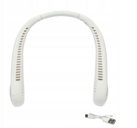 KLIMATYZATOR Przenośny Wiatrak na Szyję Wentylator Mini Chłodzący USB