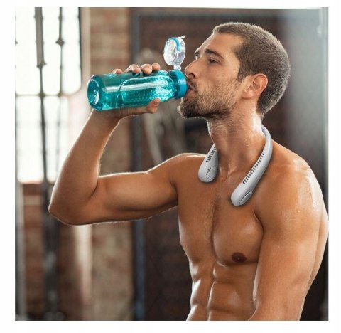 KLIMATYZATOR Przenośny Wiatrak na Szyję Wentylator Mini Chłodzący USB