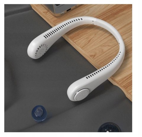 KLIMATYZATOR Przenośny Wiatrak na Szyję Wentylator Mini Chłodzący USB