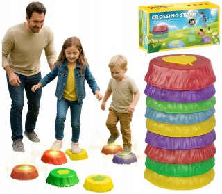 Kamienie Balansujące Świecące Trening Równowagi Sensoryczne Do Ogrodu 10szt