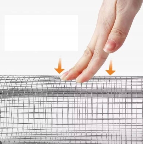 Kosz Do Grillowania Warzyw Frytek RUSZT Siatka Obrotowa 30 x 9,3 cm