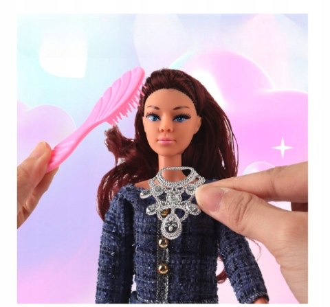 Lalka Zestaw z Akcesoriami Sukienki Torebki Buty Dodatki IDEALNY Prezent