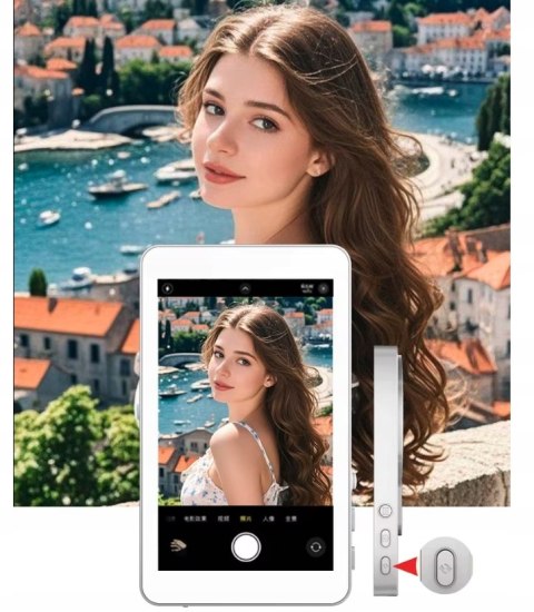 MAGNETYCZNY EKRAN MONITOR ROBIENIA ZDJĘĆ SELFIE TYLNY APARAT Iphone android