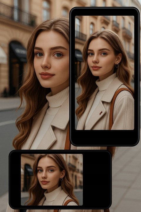 MAGNETYCZNY EKRAN MONITOR ROBIENIA ZDJĘĆ SELFIE TYLNY APARAT Iphone android