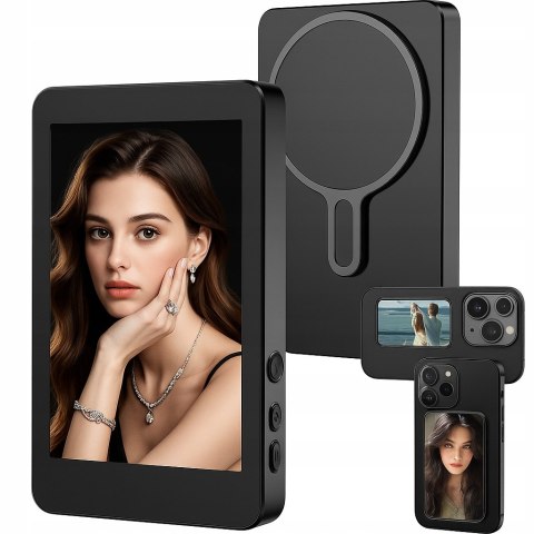 MAGNETYCZNY EKRAN MONITOR ROBIENIA ZDJĘĆ SELFIE TYLNY APARAT Iphone android