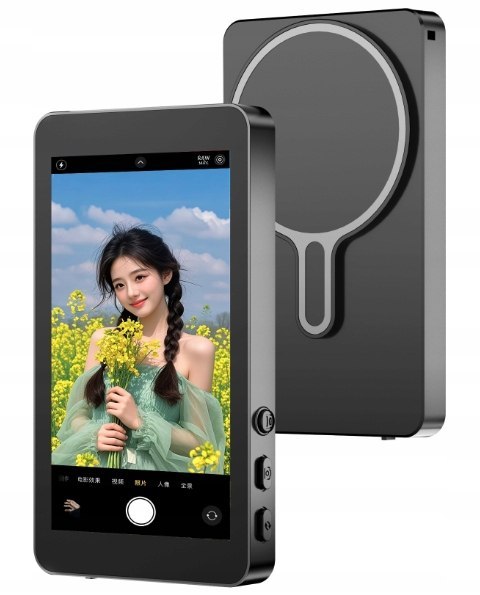 MAGNETYCZNY EKRAN MONITOR ROBIENIA ZDJĘĆ SELFIE TYLNY APARAT Iphone android
