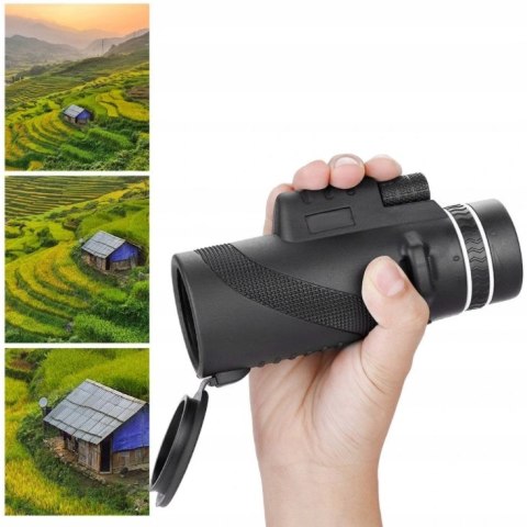 MONOKULAR Survival 50x60 LUNETA Lornetka Obiektyw Prezent Turystyka