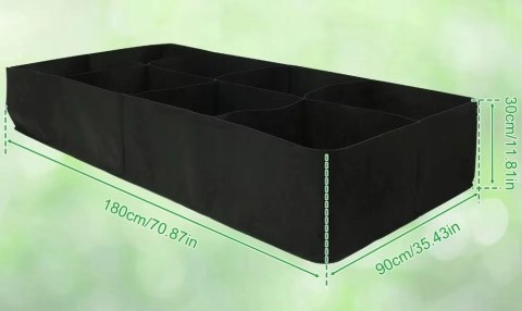 TORBA WOREK Do Uprawy SADZENIA Warzyw DONICZKA 180x90cm RĘKAWICE