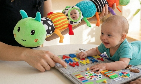 Zabawki sensoryczne a rozwój niemowlaka: Co faktycznie działa na motorykę, a co jest stratą pieniędzy?